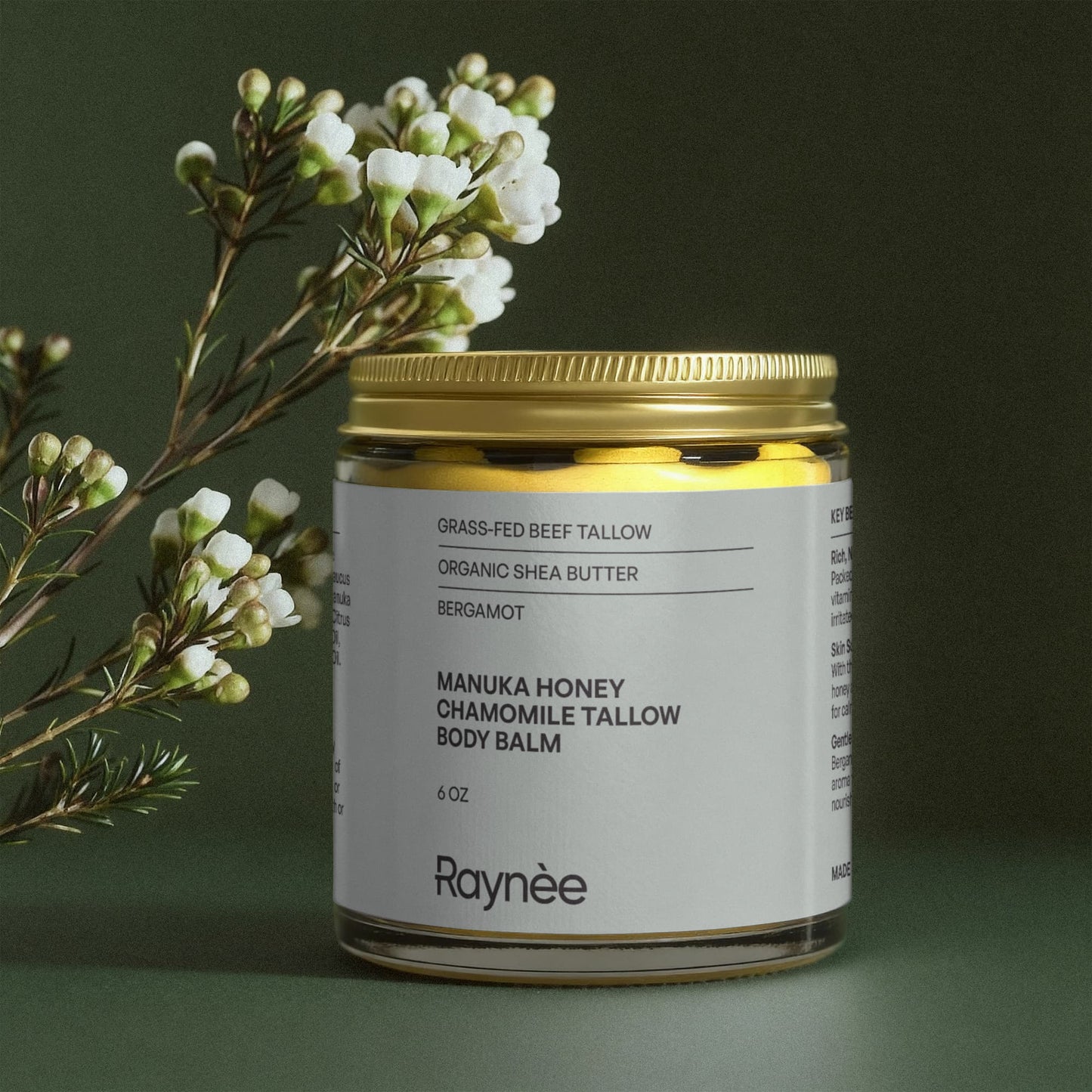 Manuka Honey Chamomile Tallow Body Balm