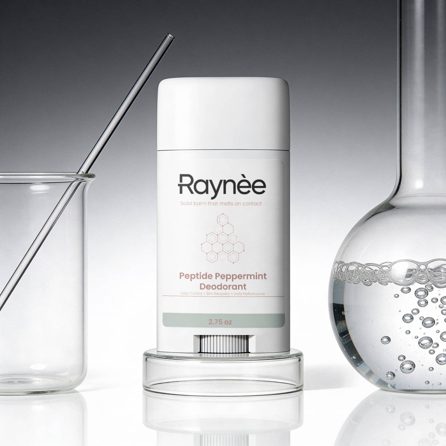 2 Pack Peptide Peppermint Deodorant