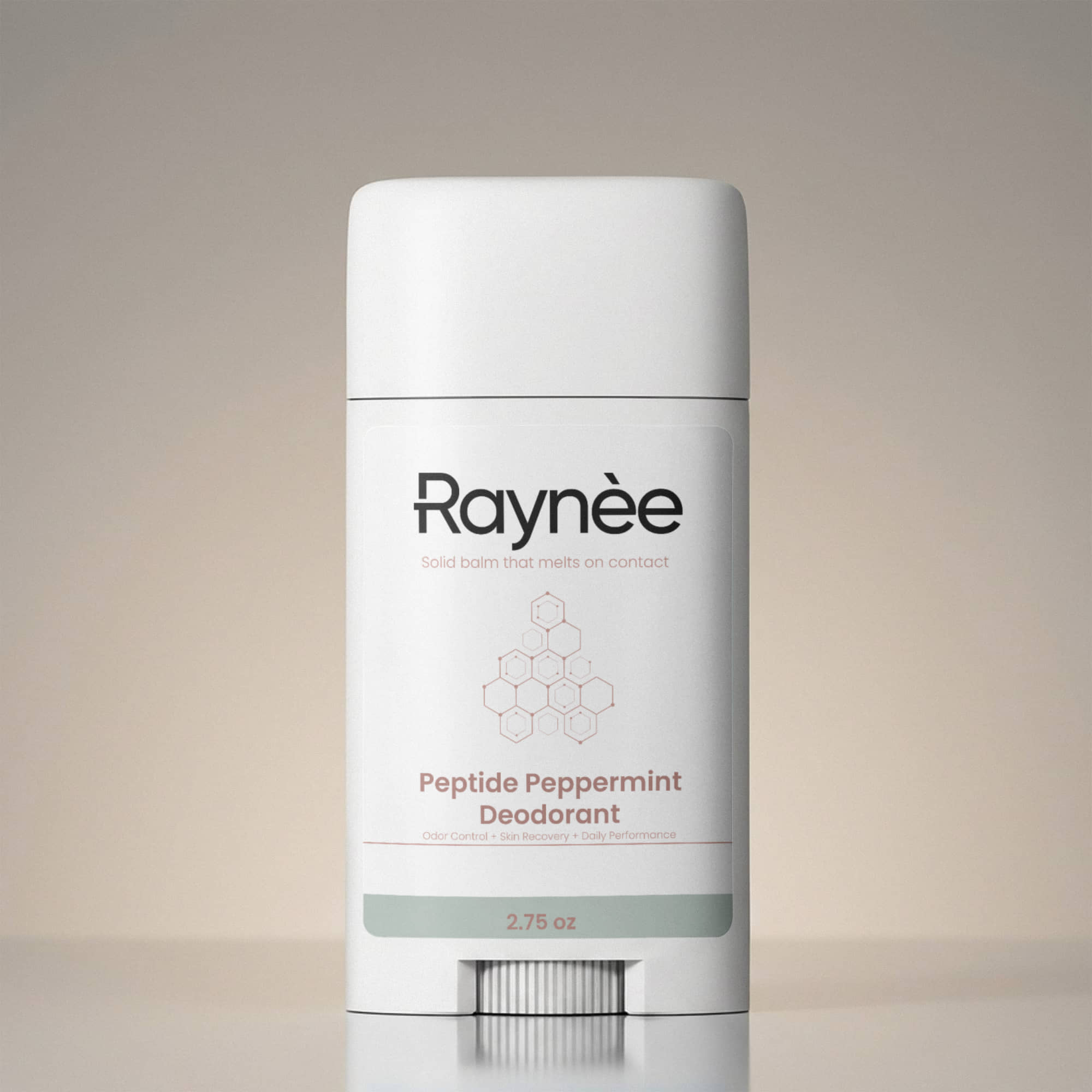 2 Pack Peptide Peppermint Deodorant