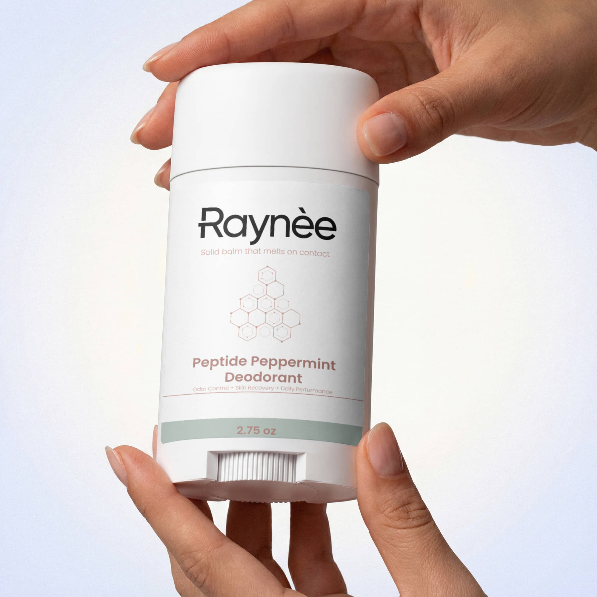 2 Pack Peptide Peppermint Deodorant